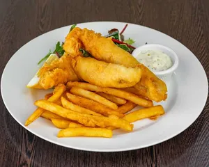Battered Fish and Chips